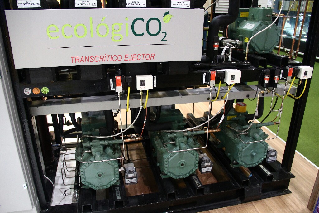 Rack de Compressores com Dióxido de Carbono - CO2