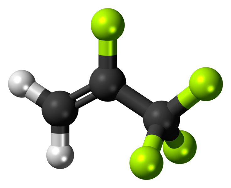 HFO - Hidrofluorolefina - Molécula