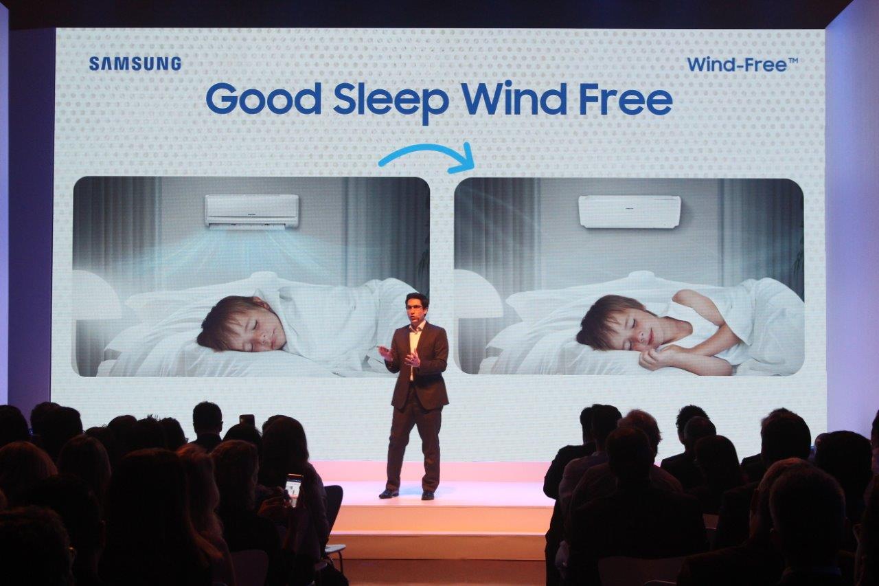 Ar-condicionado Samsung Wind-Free