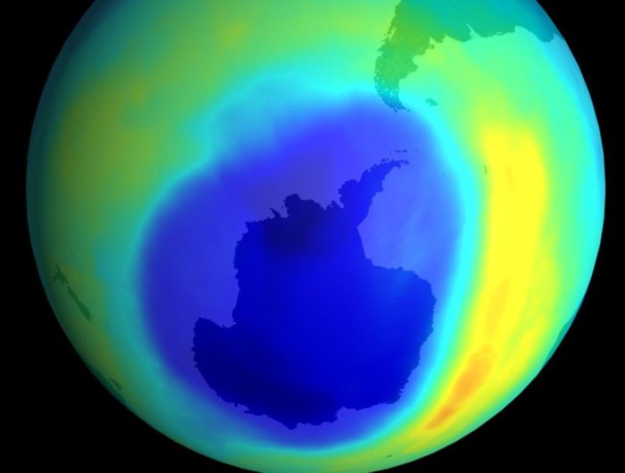 Camada de ozônio vista da perspectiva da Antártica
