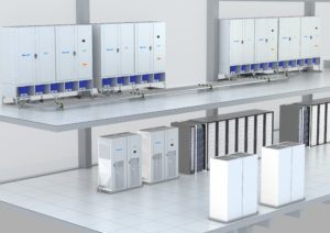 Data Center em um ambiente climatizado