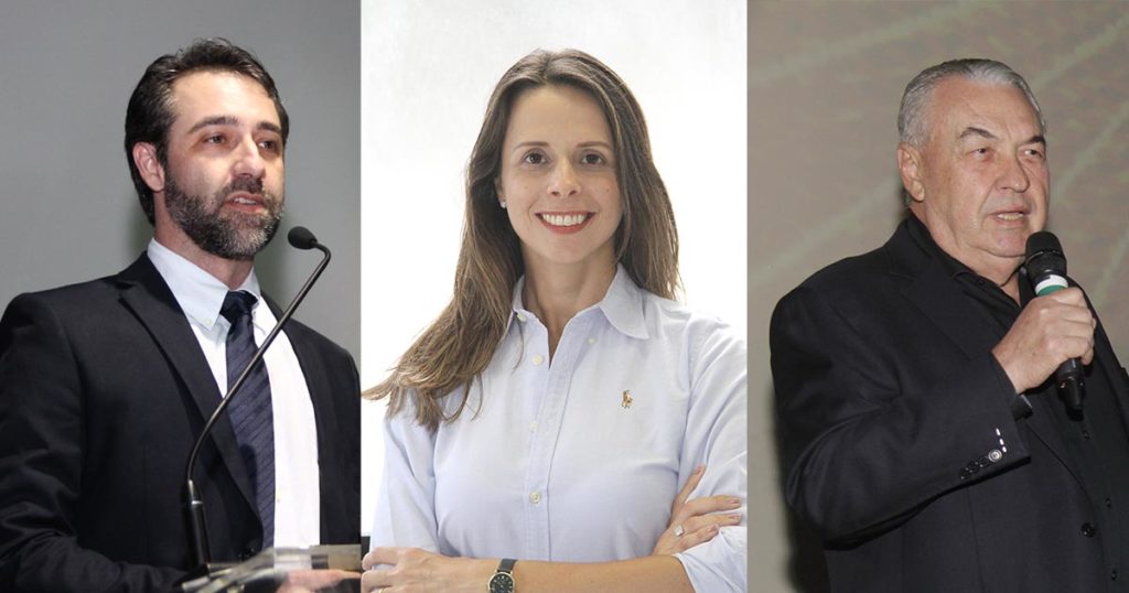 Renato Cesquini, Graciele Davince e Sidney Tunda