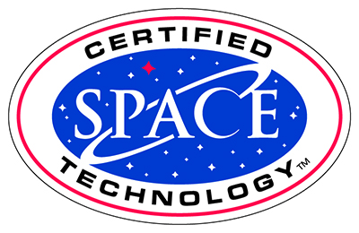 Logomarca de certificação espacial