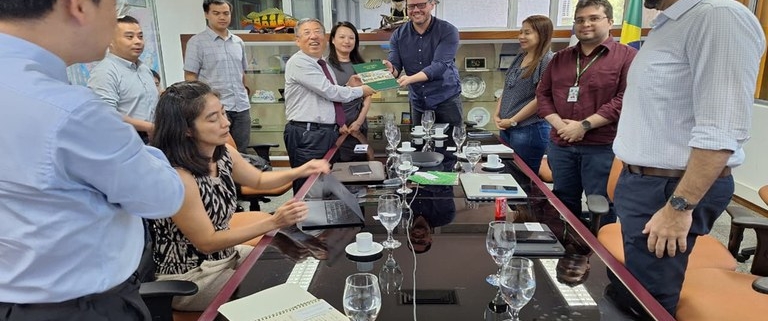 Reunião abre novas perspectivas para o mercado local e reforça o trabalho da Autarquia na atração de investimentos (Fotos: Suframa/Divulgação; colaboração de Ester Carvalho/Suframa)